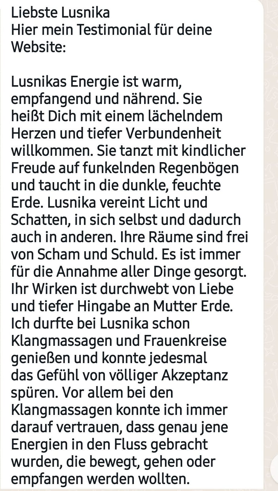 Einblick in meinen Weg