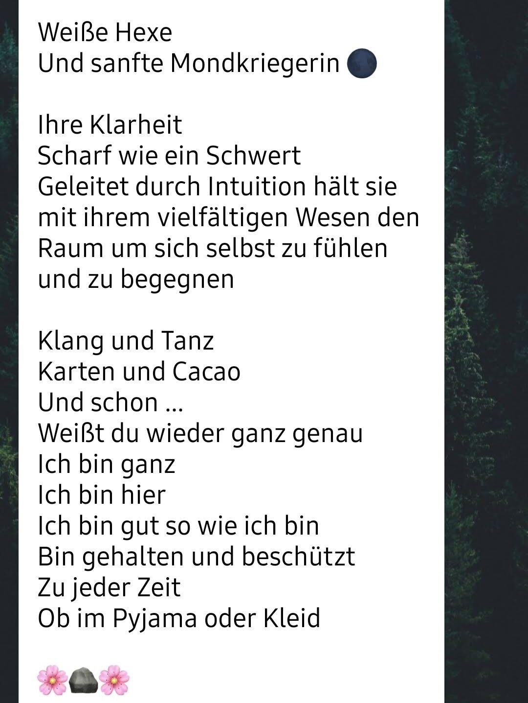 Einblick in meinen Weg
